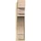 Ekena Millwork Merced Block Rough Sawn Outlooker, Douglas Fir, 8"W x 28"D x 34"H OUT08X28X34MRC05RDF - alternate 2